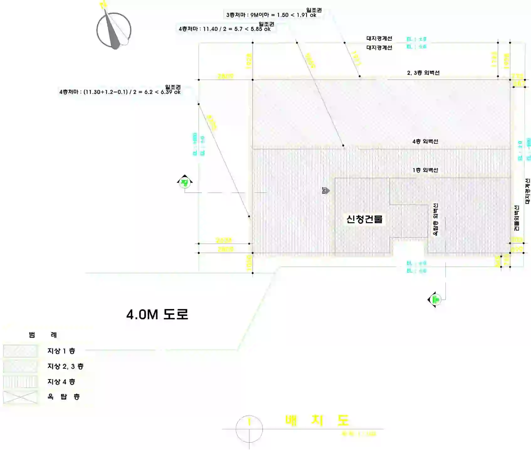 군자동 45-27 배치도 이미지